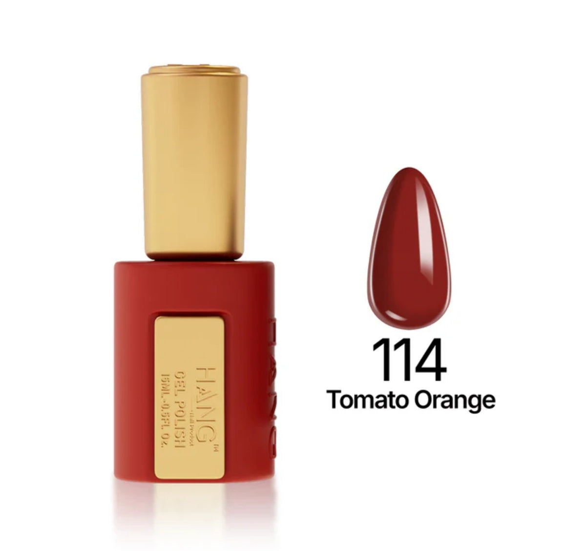 Gel Polish Premium Fall #114 Tomato Orange