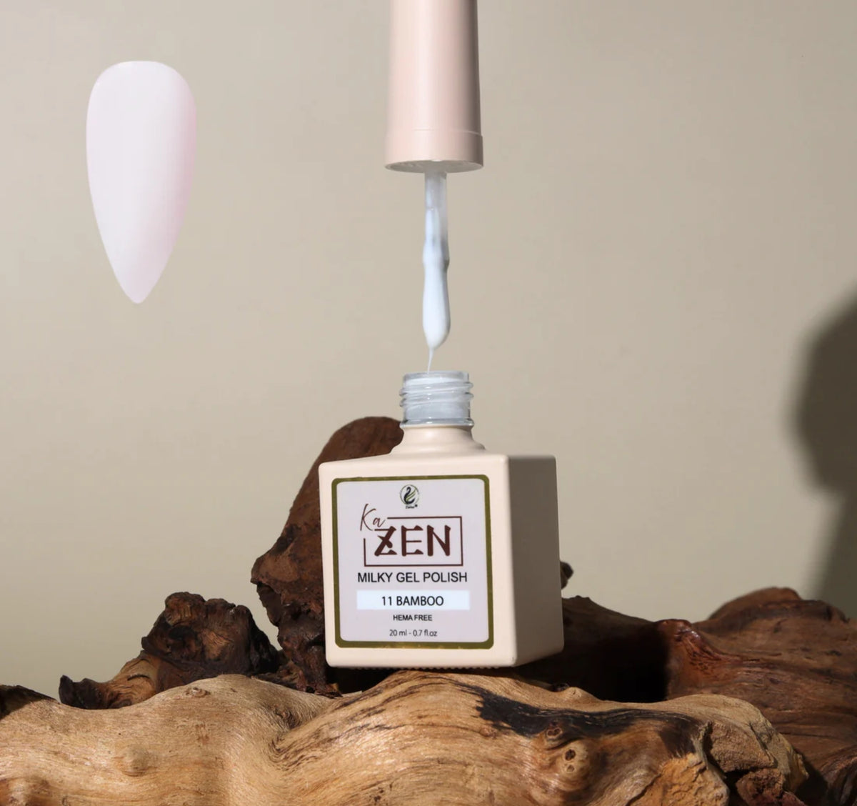 KaZEN Milky Gel Polish - #011 Bamboo