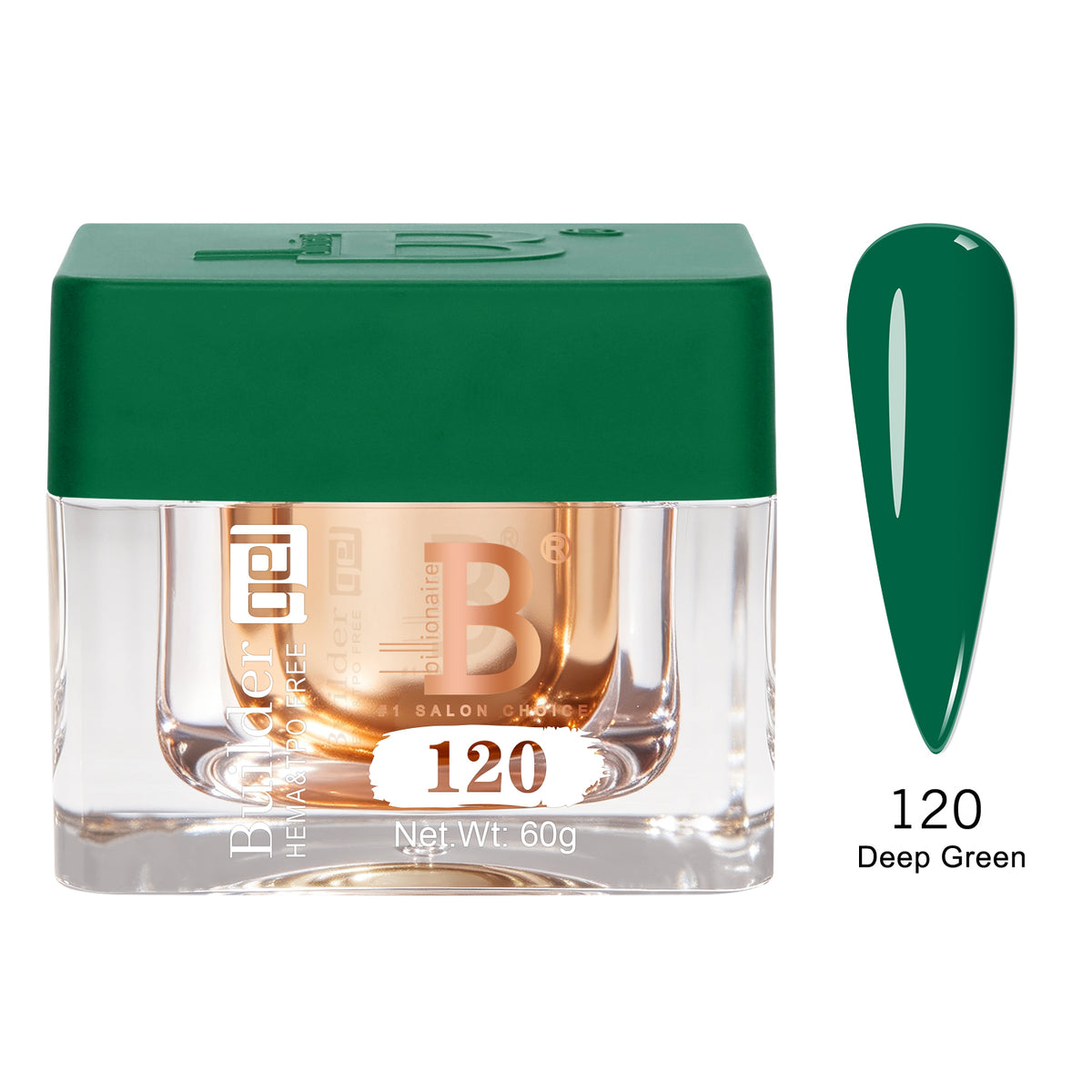 Builder Gel Imperial #120 Deep Green