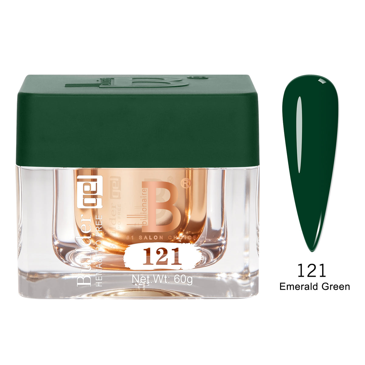 Builder Gel Imperial #121 Emerald Green