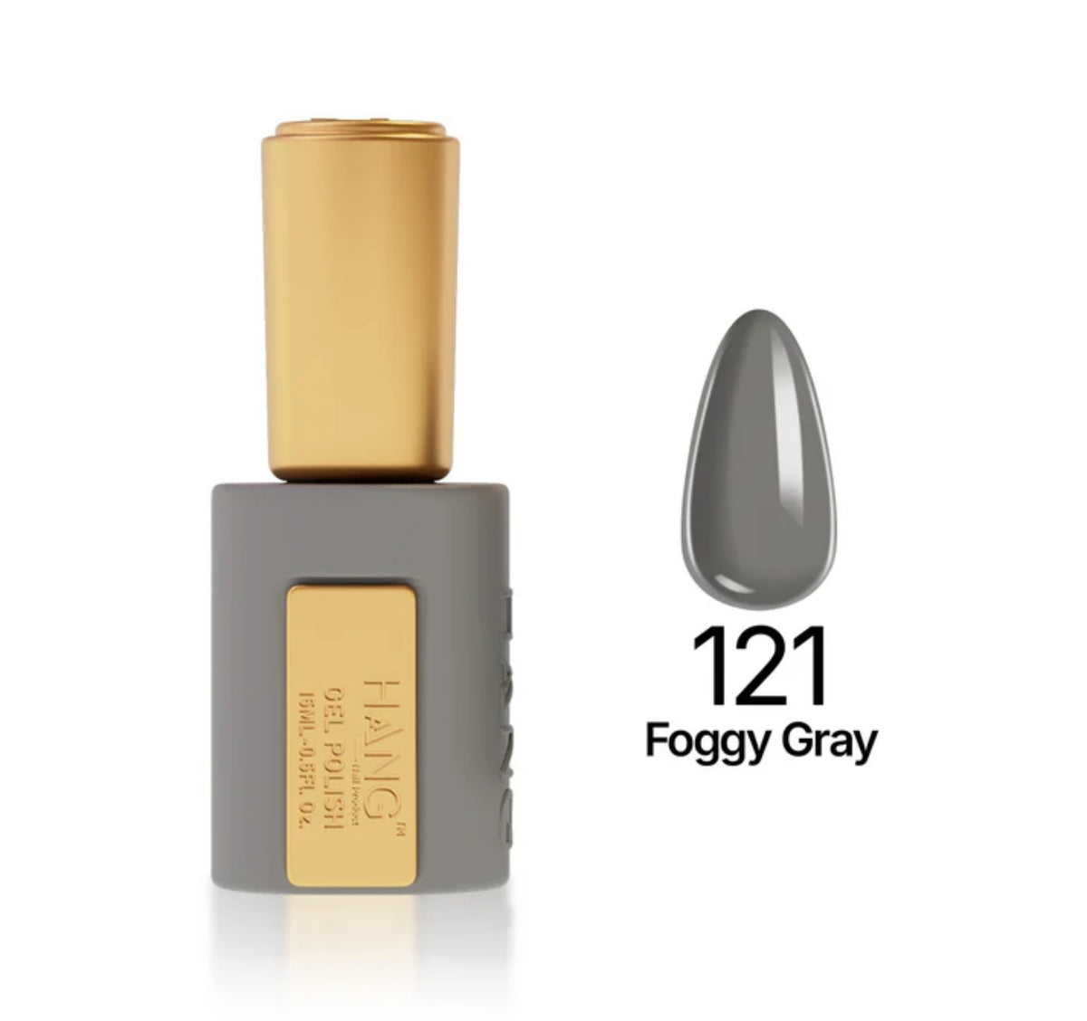 Gel Polish Premium Fall #121 Foggy Gray