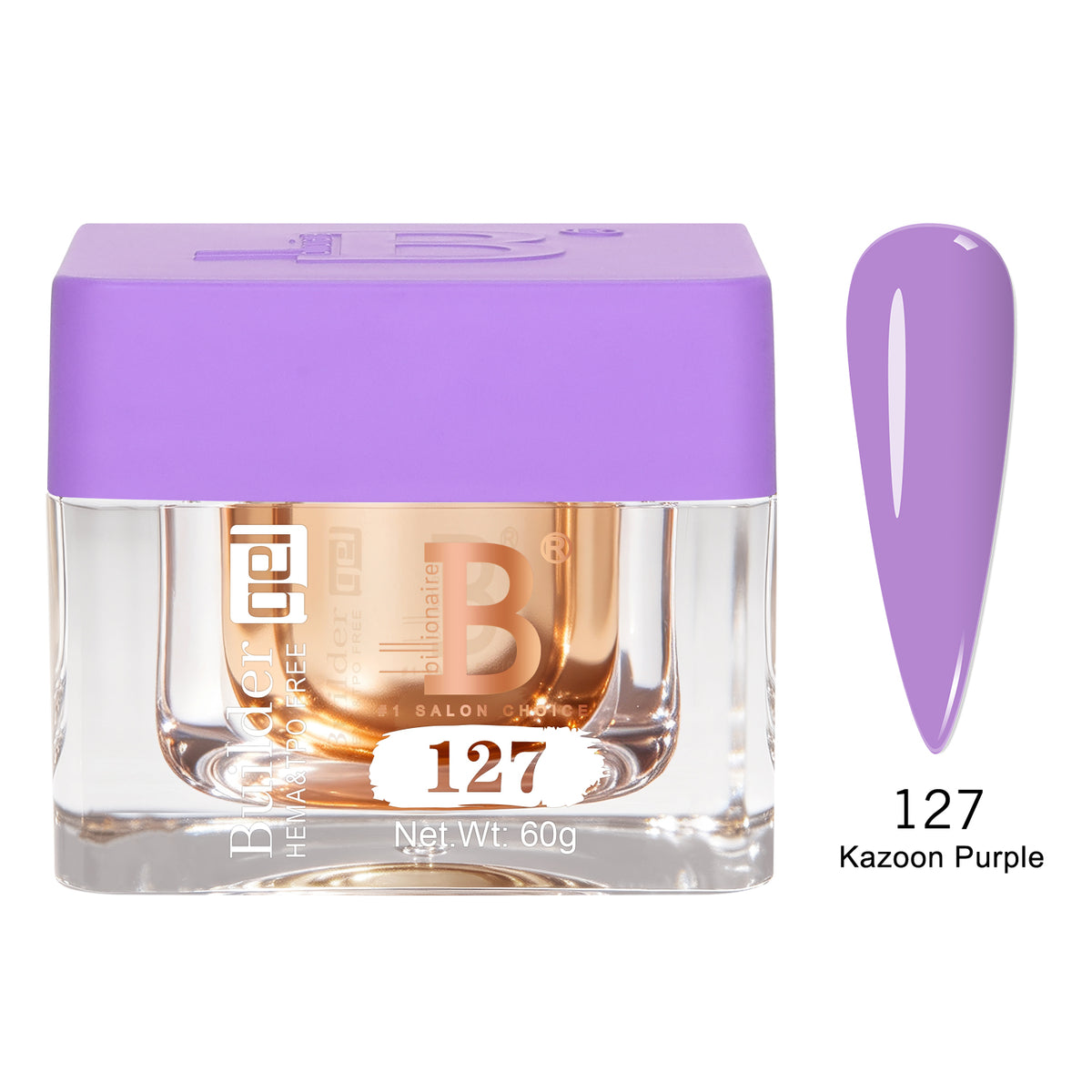 Builder Gel Imperial #127 Kazoon Purple
