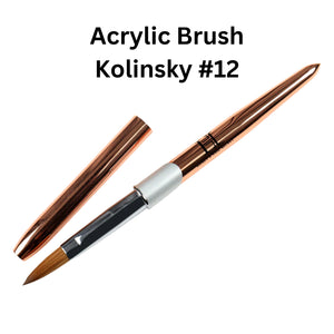 Acrylic Brush Kolinsky #12
