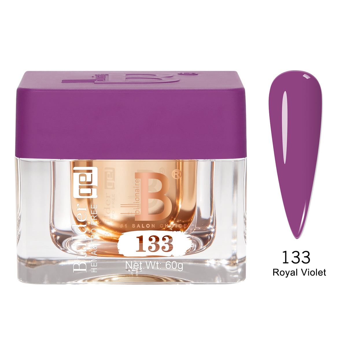 Builder Gel Imperial #133 Royal Violet