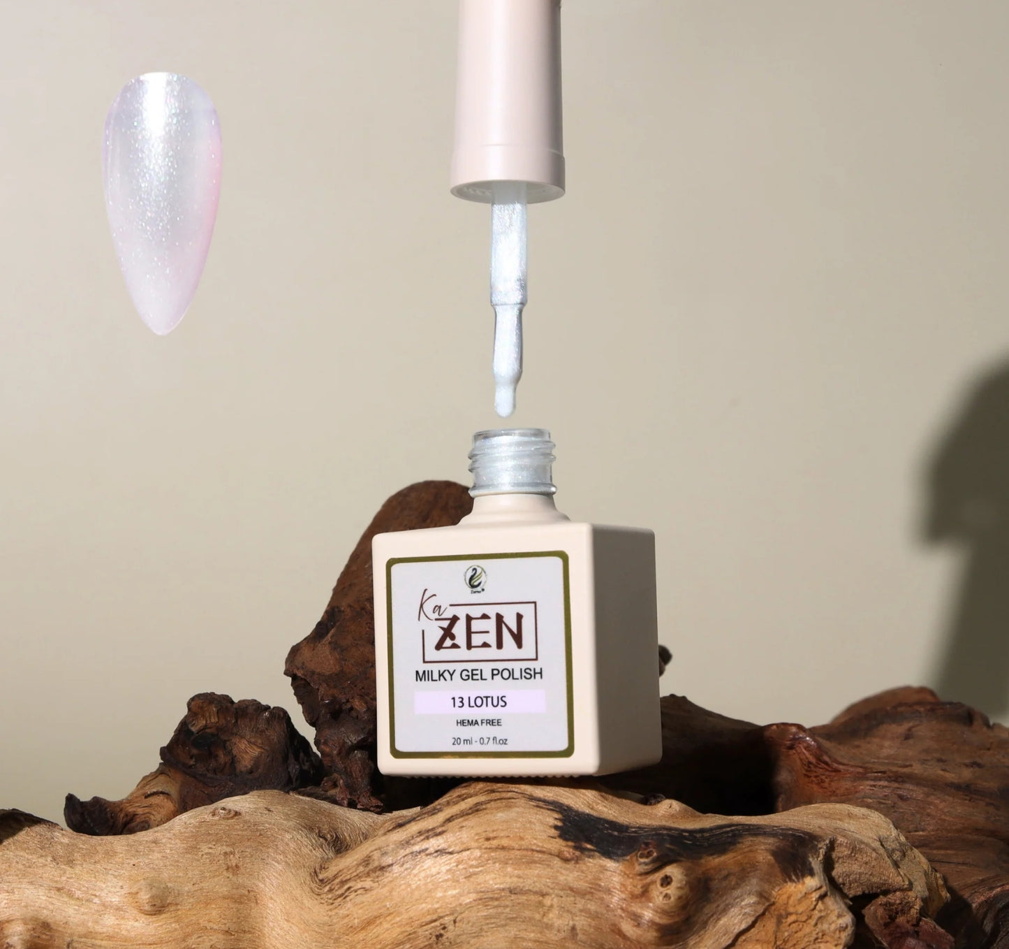 KaZen Milky Gel Polish - #013 Lotus