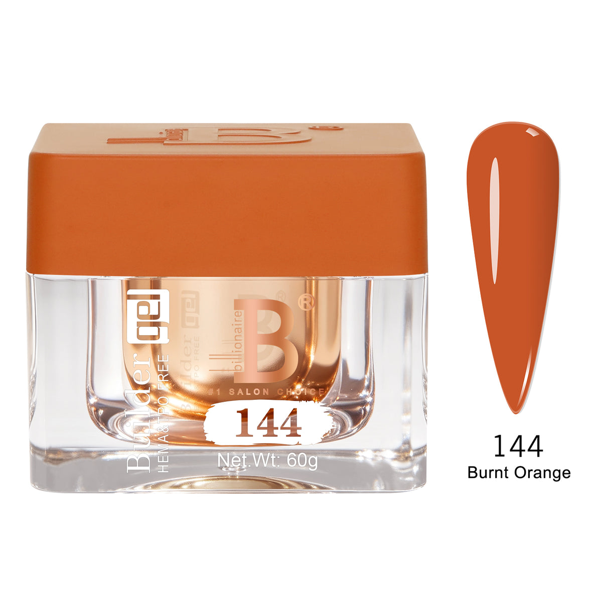 Builder Gel Imperial #144 Burnt Orange
