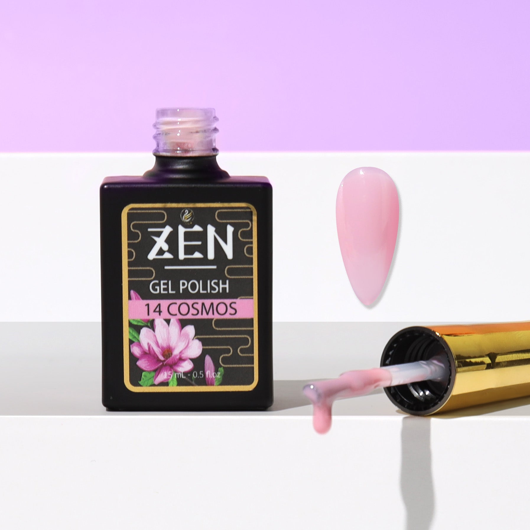 ZEN Milky Gel Polish - #04 Apricot Blossom – Nails Plus