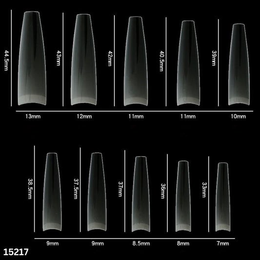 15 Clear - Round Coffin