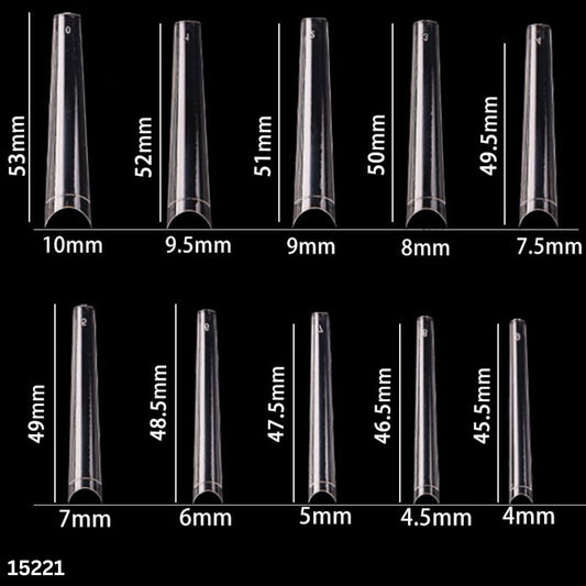 18 Clear - 2X-Long Coffin - WS