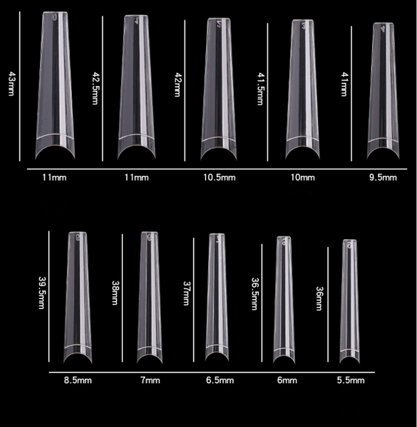 21 Clear Long Coffin