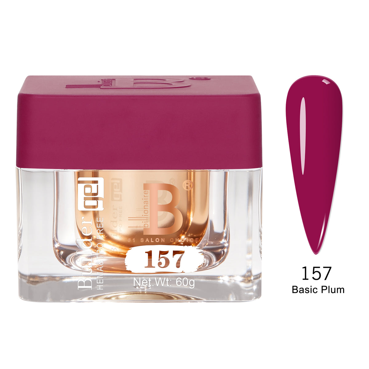 Builder Gel Imperial #157 Basic Plum