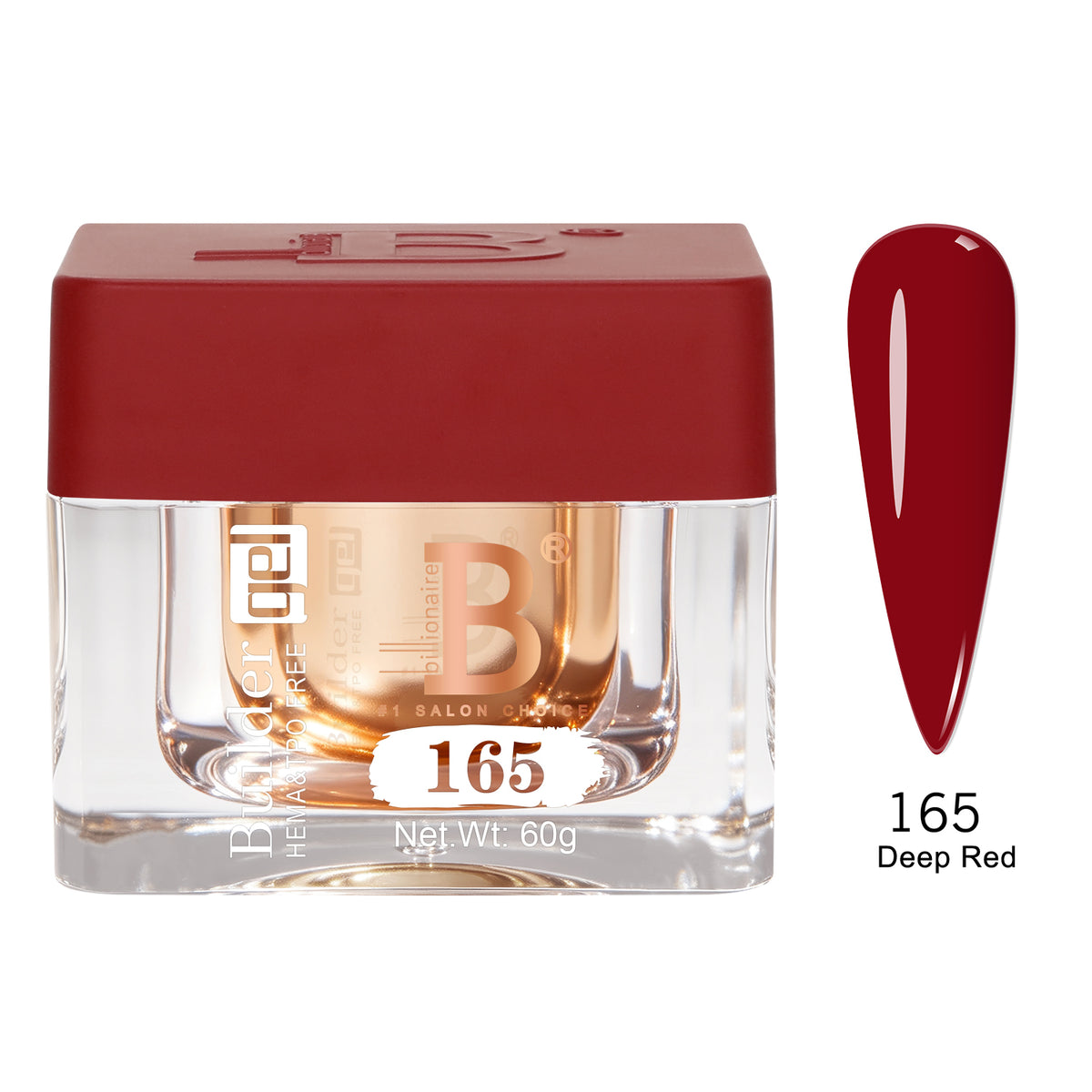 Builder Gel Imperial #165 Deep Red