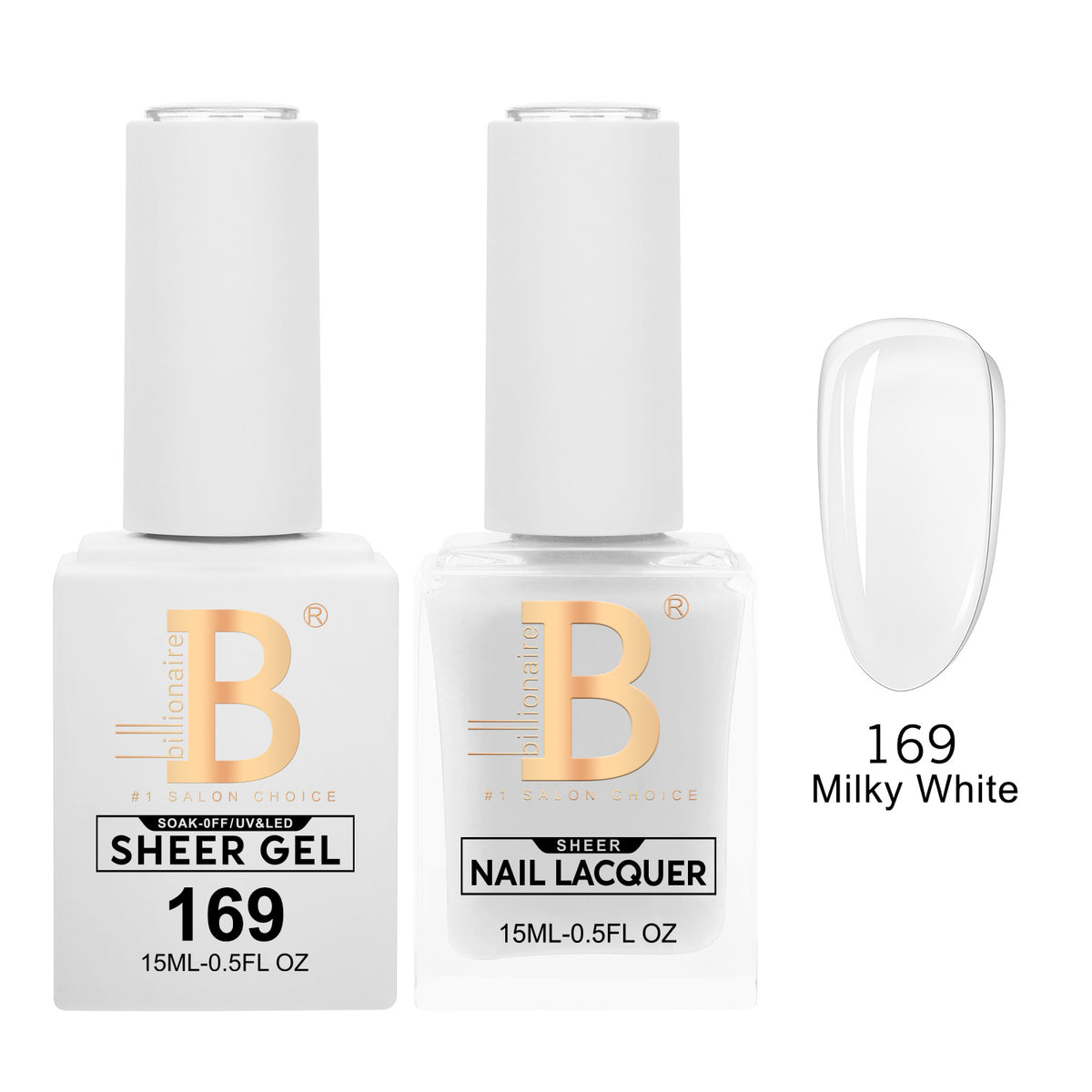 Imperial Duo #169 Milky White