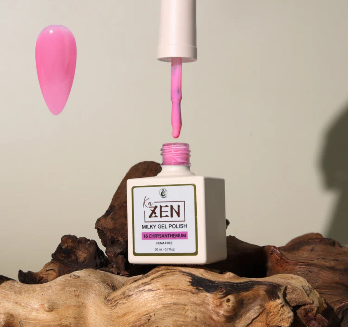 KaZEN Milky Gel Polish - #016 Chrysanthemum