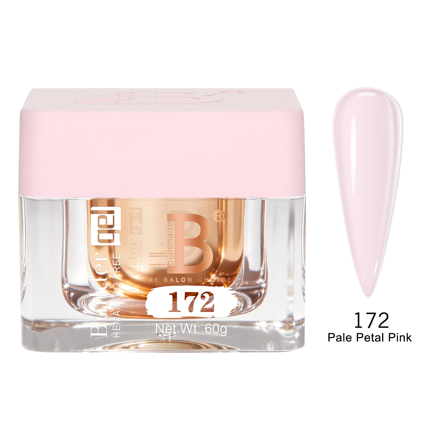 Sheer Builder Gel #172 - Pale Petal Pink