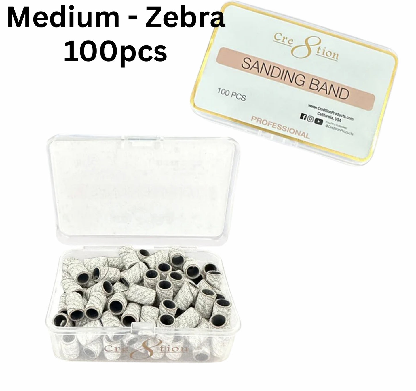 Sanding Band - Zebra - Medium