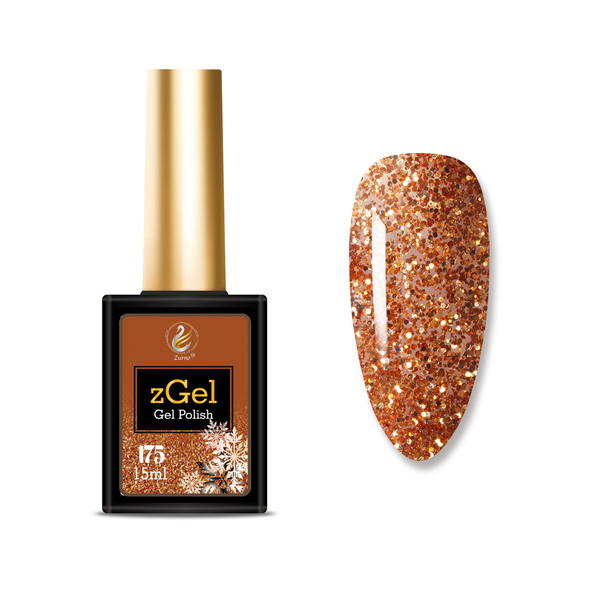 Gel Polish zGel - #175 Magic Sleigh Ride