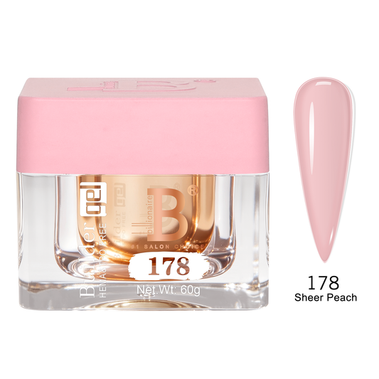 Sheer Builder Gel #178 - Sheer Peach
