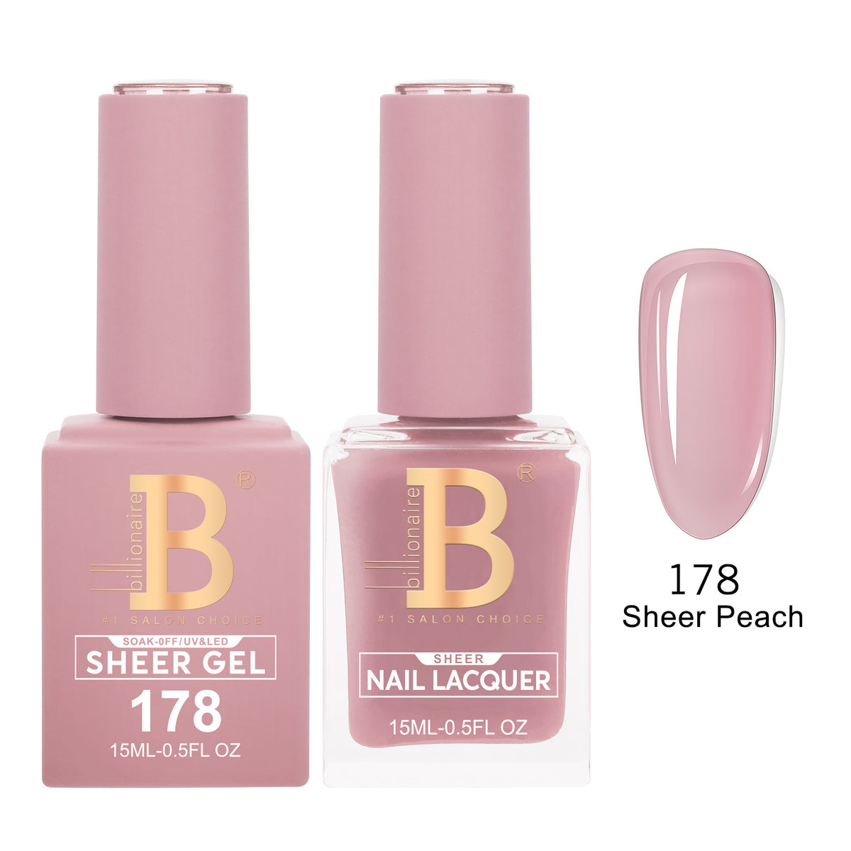 Imperial Duo #178 Sheer Peach