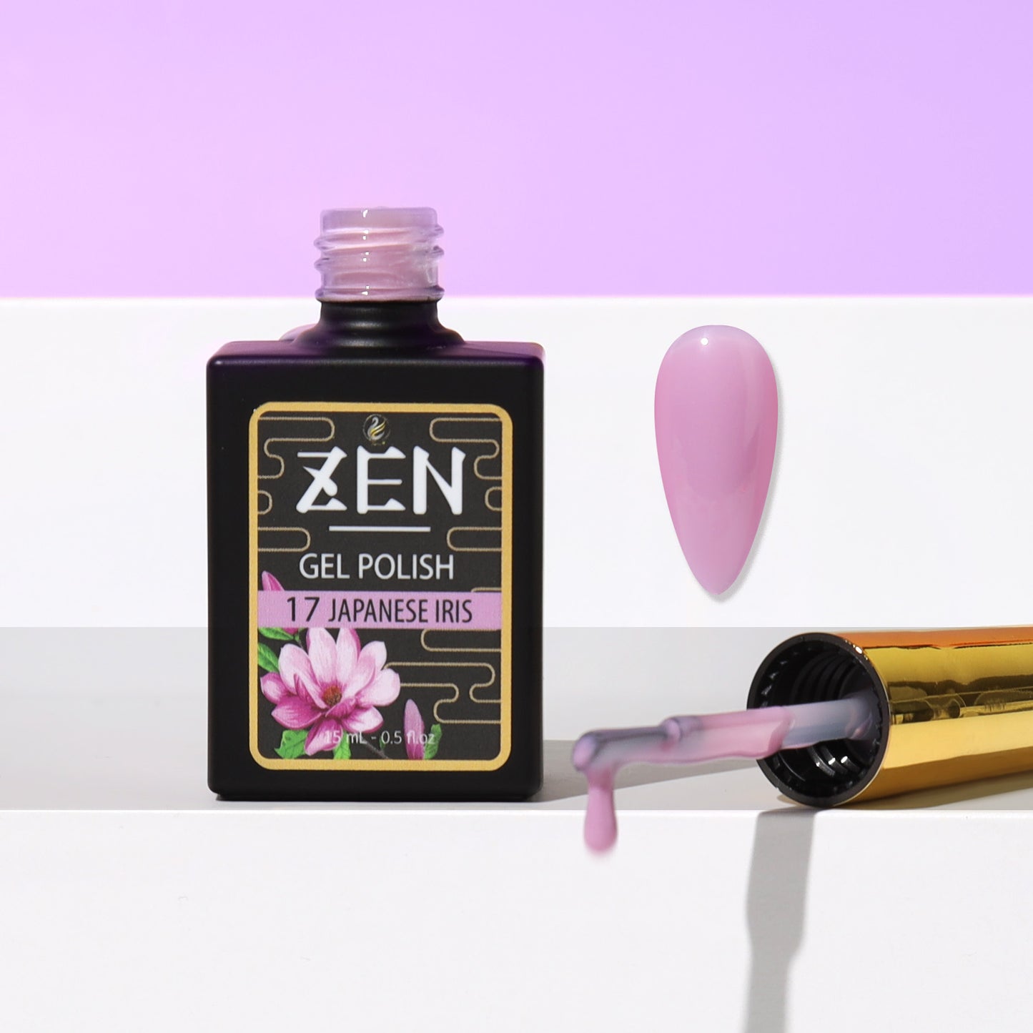 ZEN Milky Gel Polish - #17 Japanese Iris