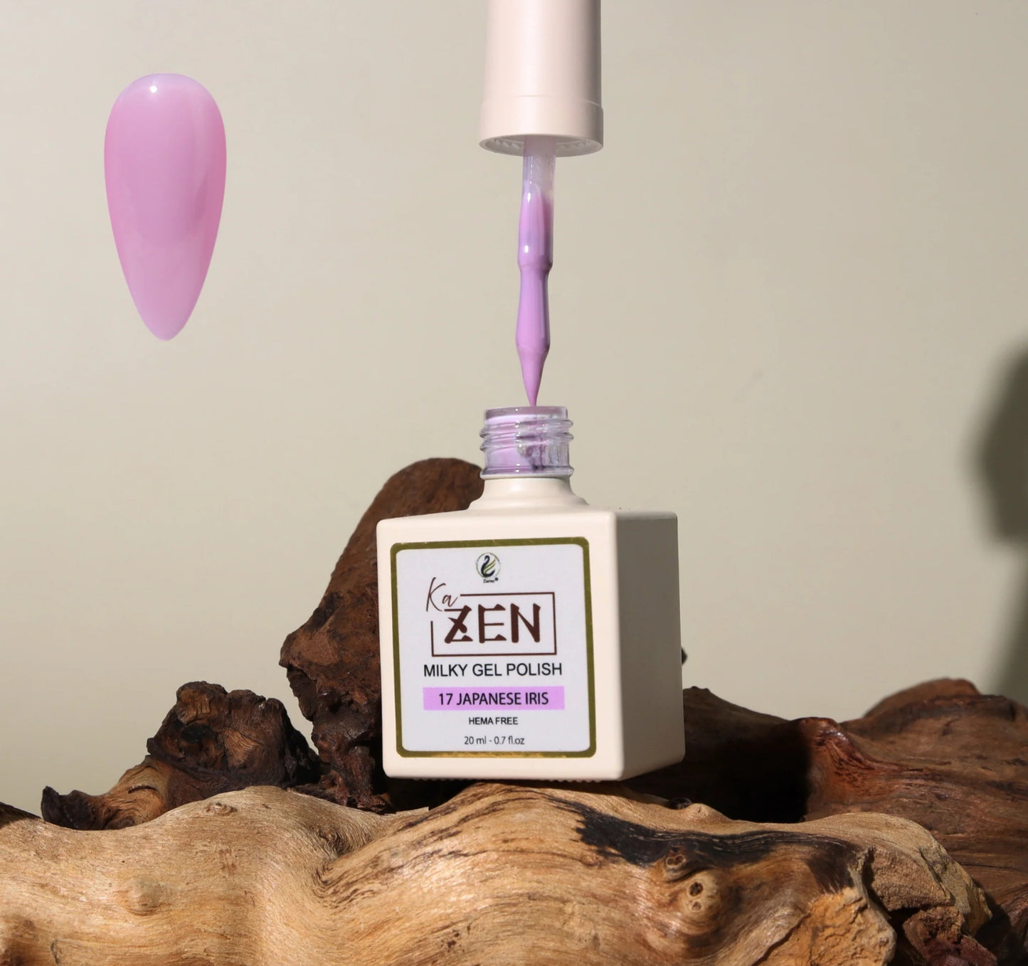 KaZen Milky Gel Polish - #017 Japanese Iris