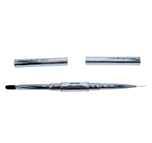 #17 Builder Dual Brush - Round/Liner - WS