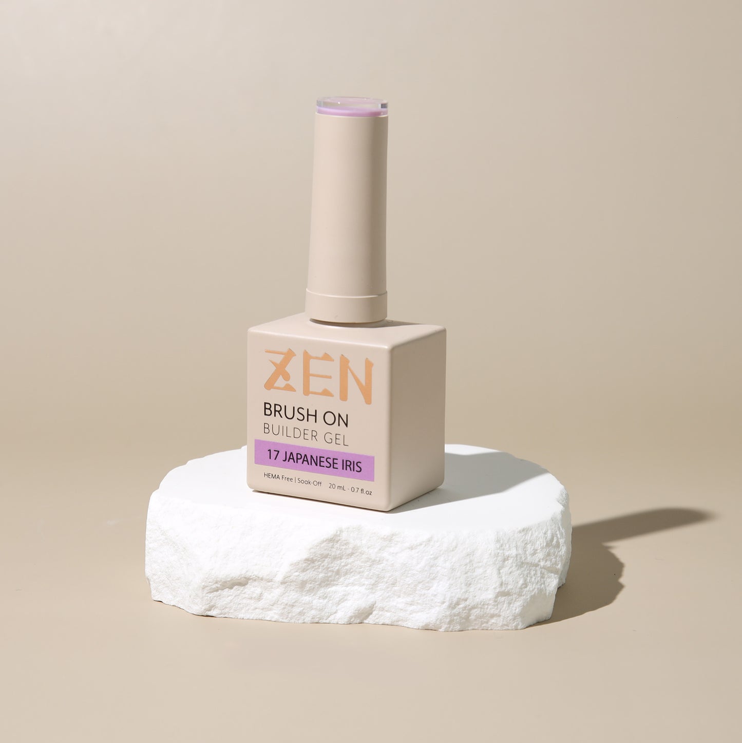 KaZEN Brush On Builder Gel - #17 Japanese Iris