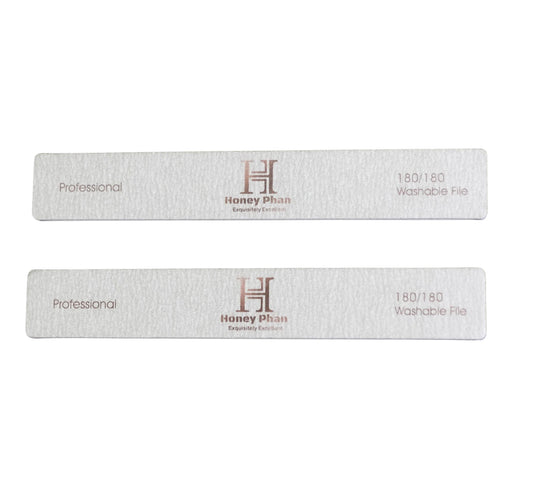 Nail File Rectangle - 180/180 - WS