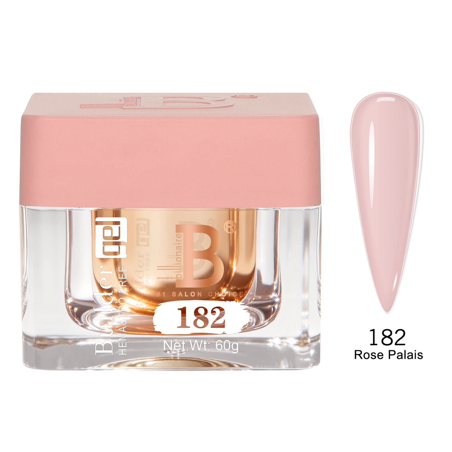 Sheer Builder Gel #182 - Rose Palais