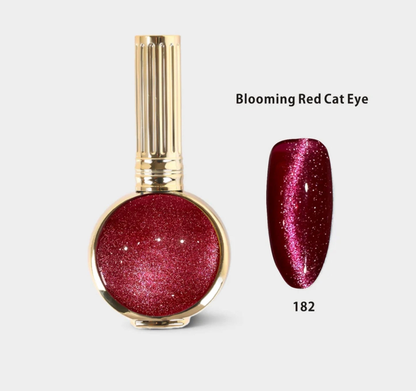 Cat Eye Blooming Red #182