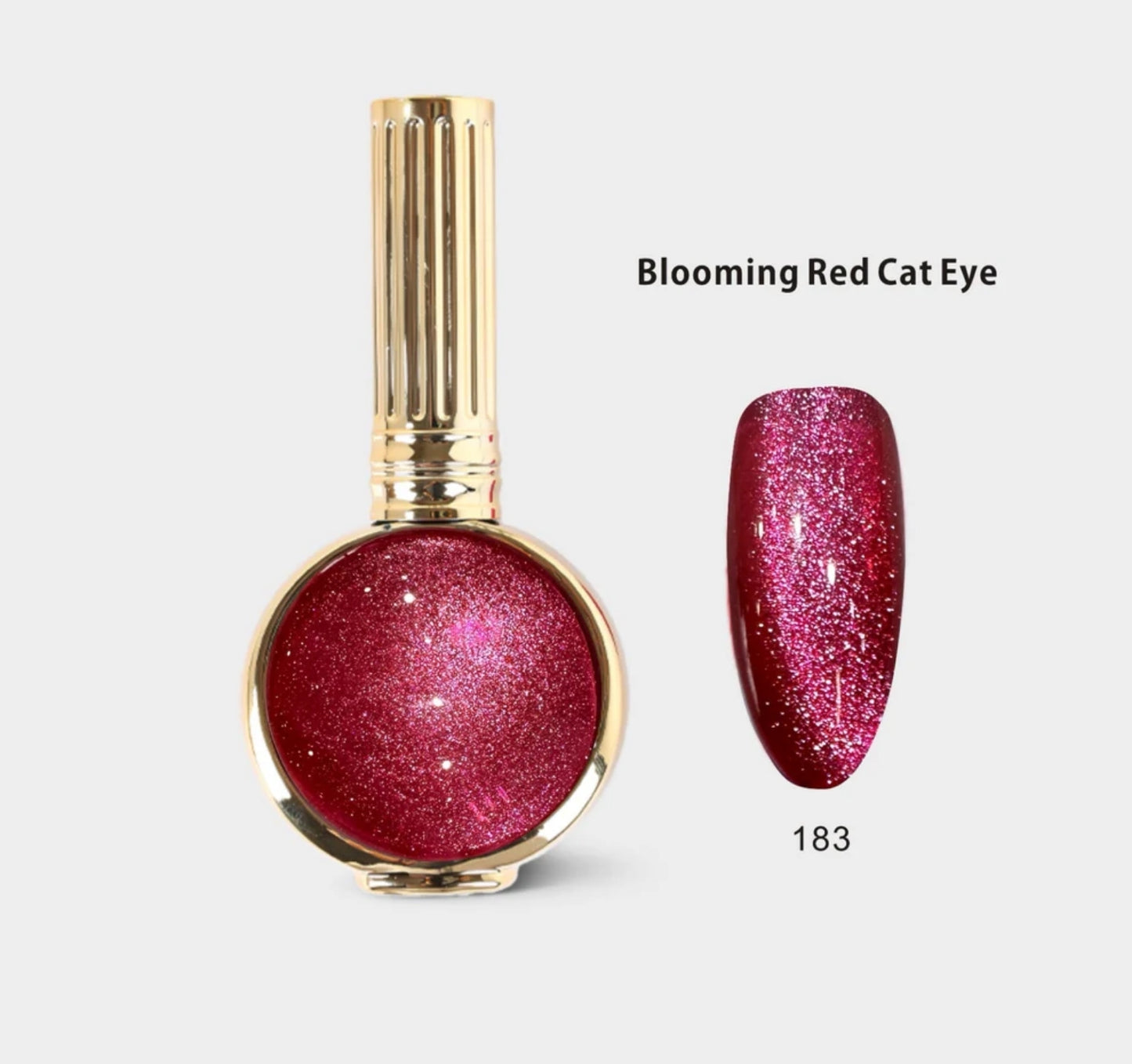Cat Eye Blooming Red #183