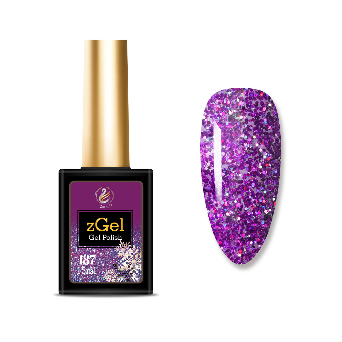 Gel Polish zGel - #187 Ornament
