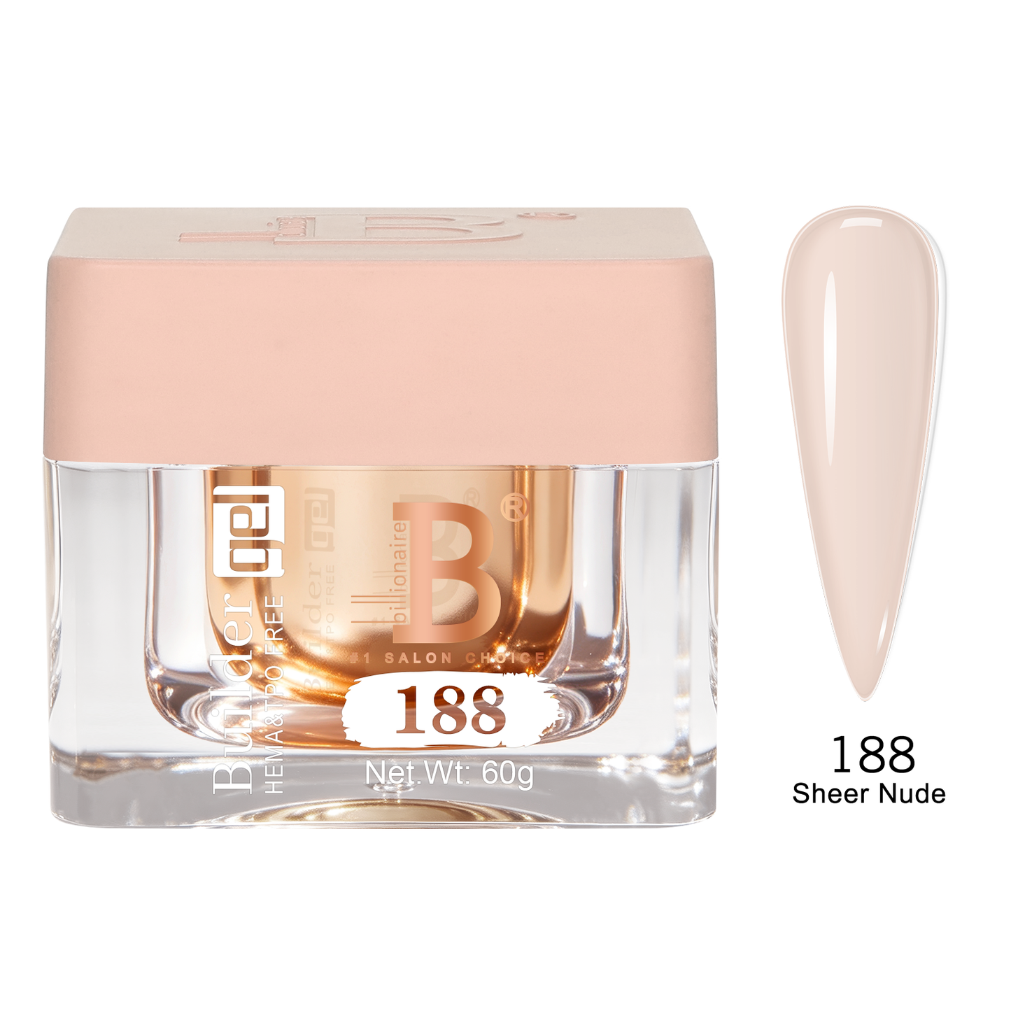 Sheer Builder Gel #188 - Sheer Nude