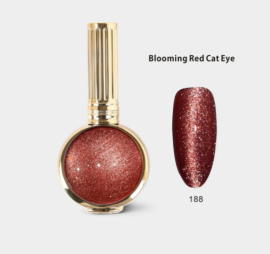 Cat Eye Blooming Red #188