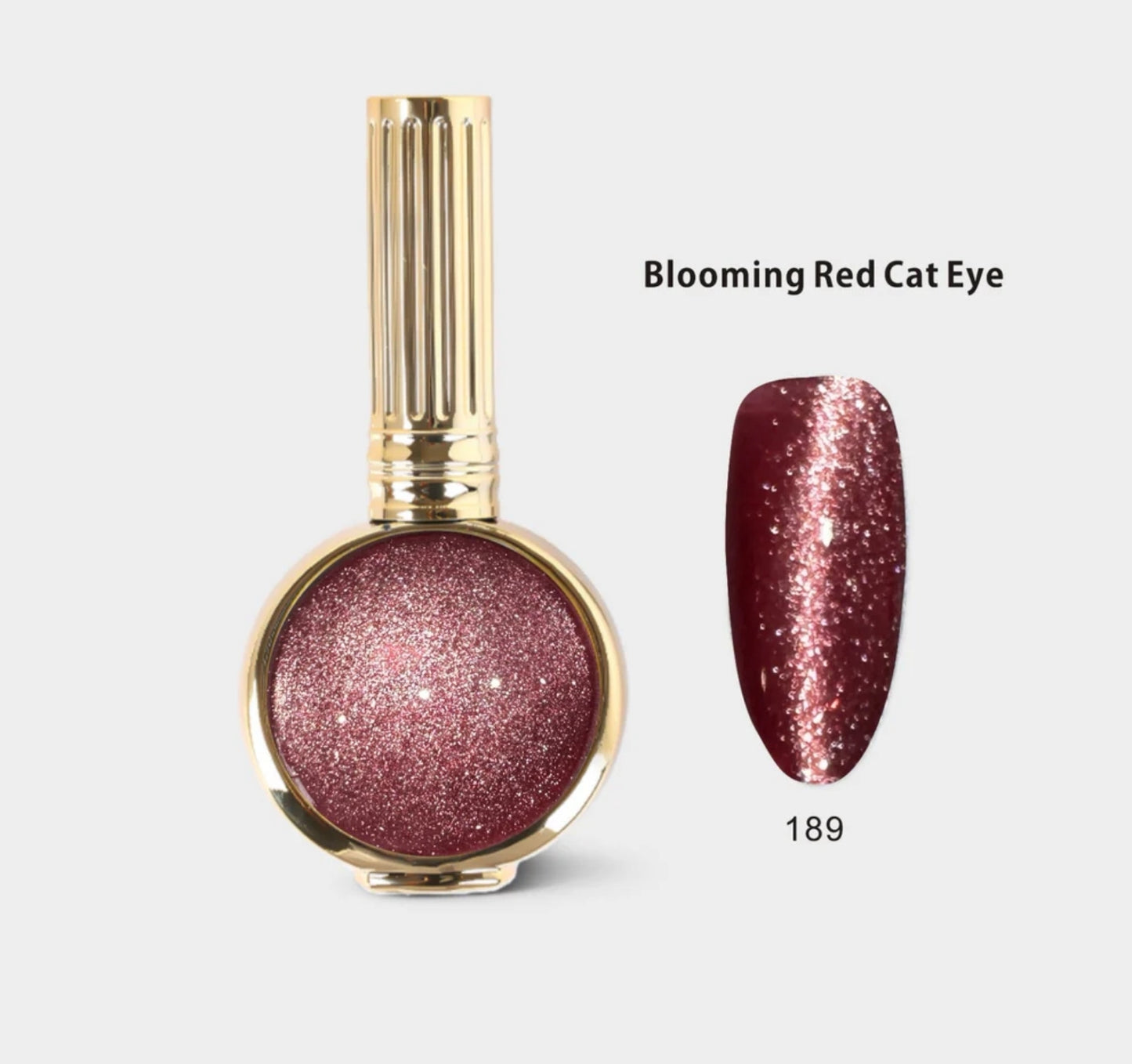 Cat Eye Blooming Red #189