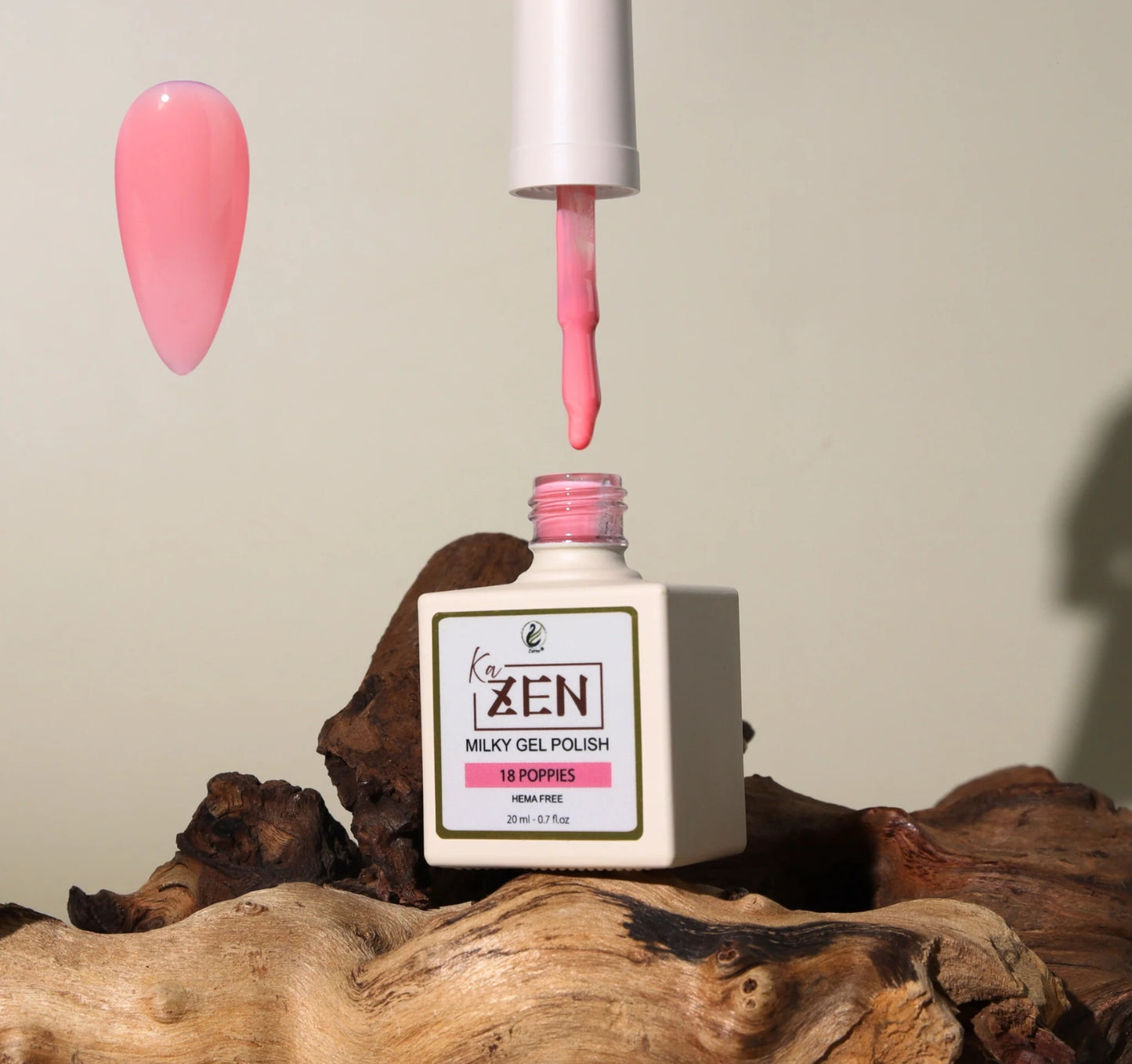 KaZen Milky Gel Polish - #018 Poppies