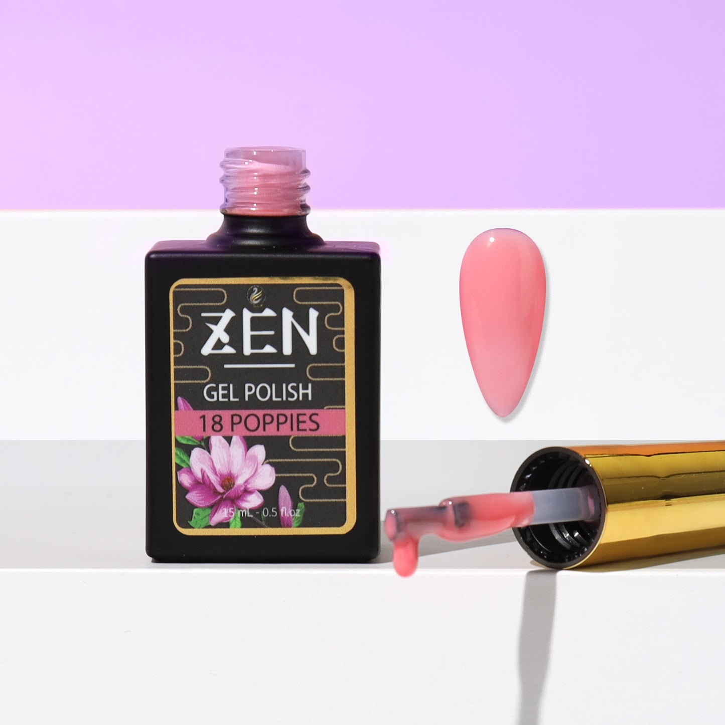 ZEN Milky Gel Polish - #18 Poppies