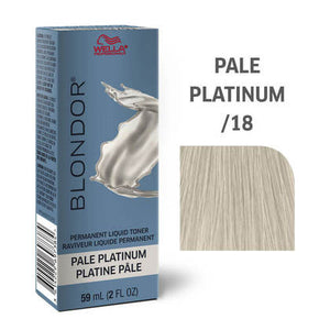 Blondor Liquid Hair Toner - /18 Pale Platinum  - WS