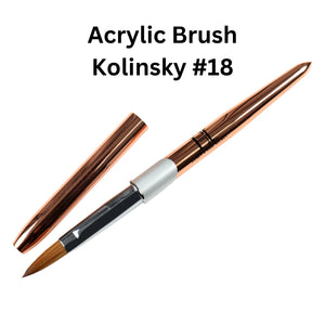 Acrylic Brush Kolinsky #18 - WS