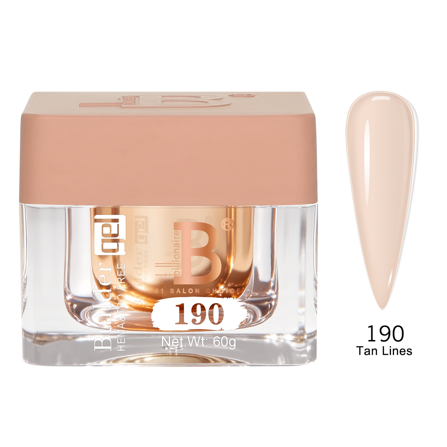 Sheer Builder Gel #190 - Tan Lines