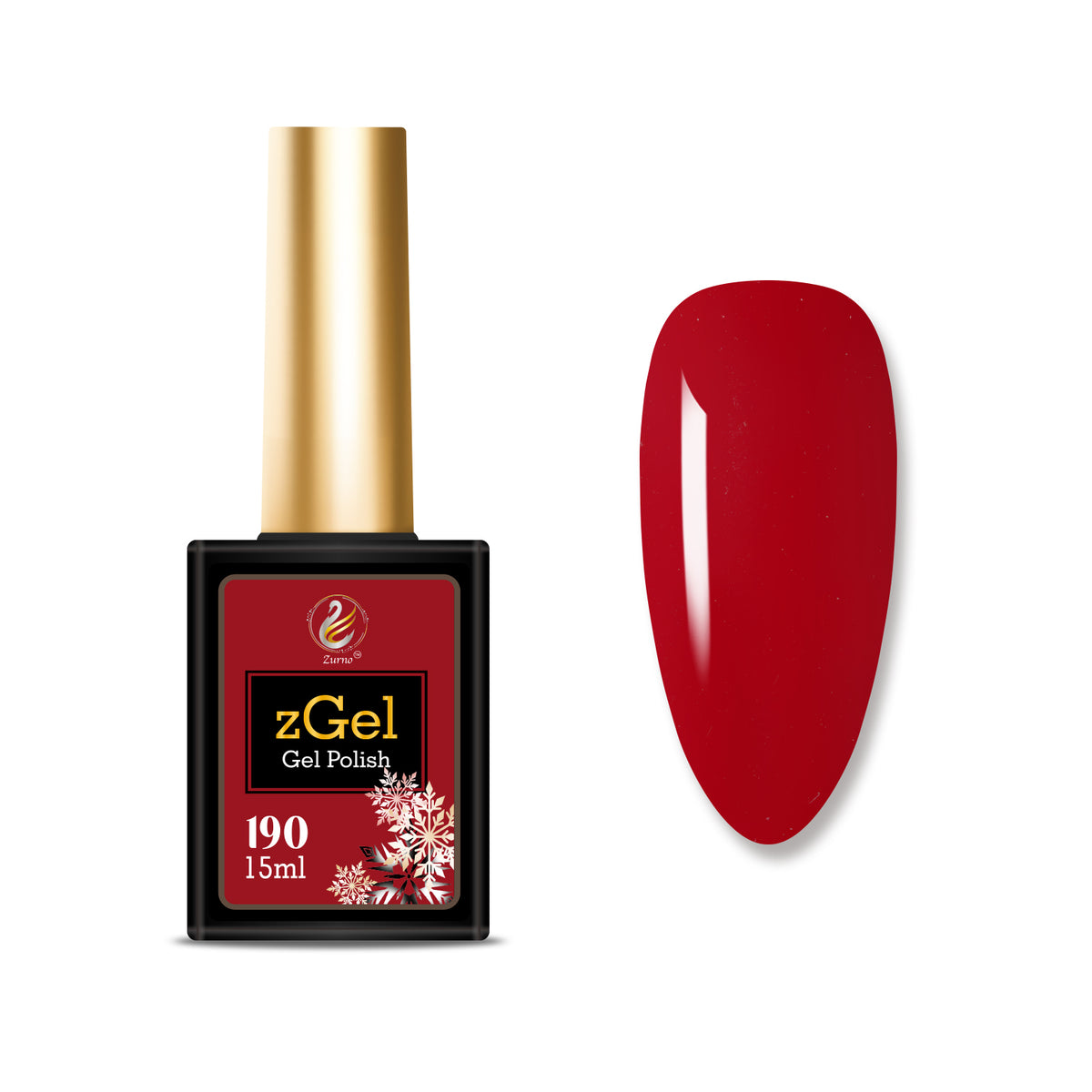Gel Polish zGel - #190 Mrs. Claus