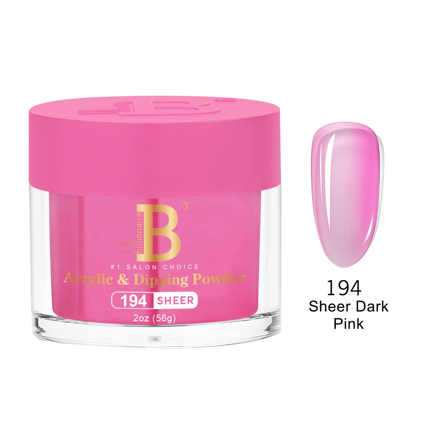Imperial Powder #194 Sheer Dark Pink