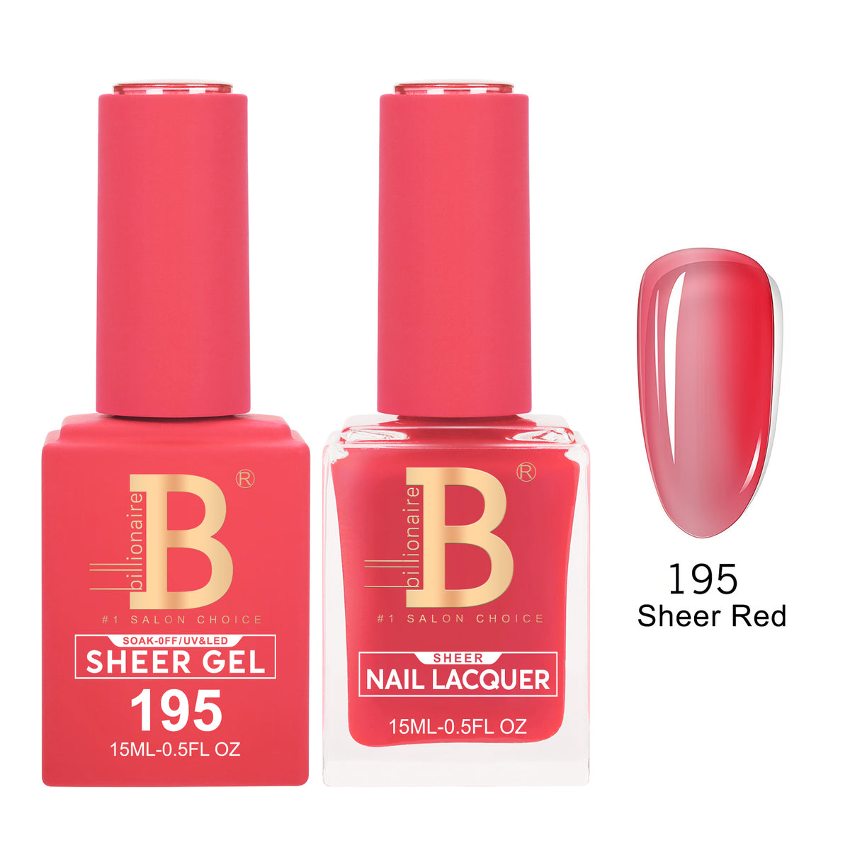 Imperial Duo #195 Sheer Red