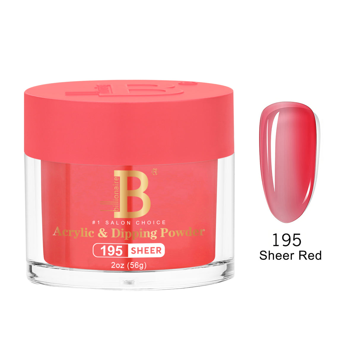 Imperial Powder #195 Sheer Red