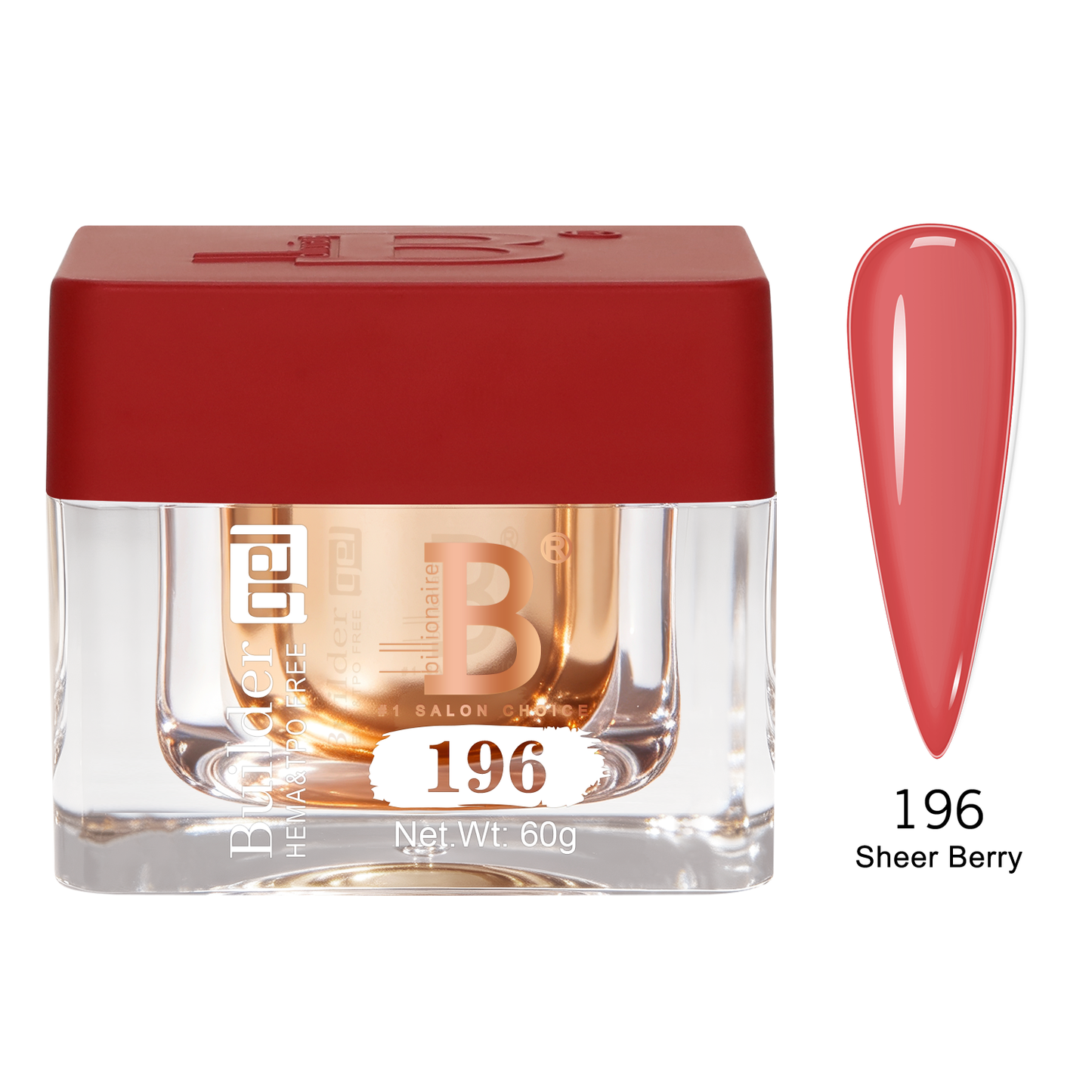 Sheer Builder Gel #196 - Sheer Berry