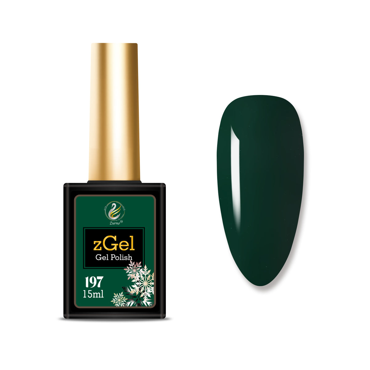 Gel Polish zGel - #197 The GRINCH!