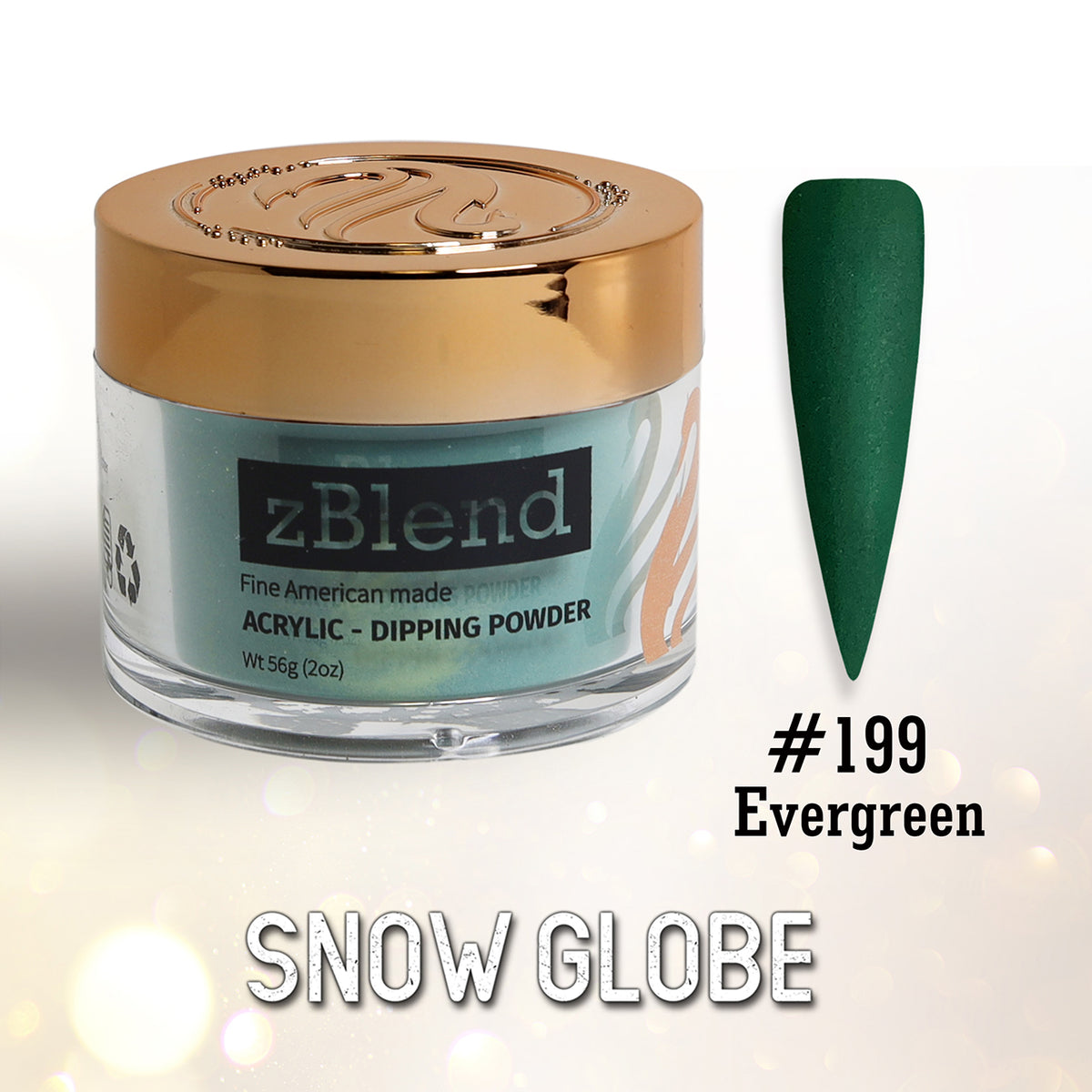 Powder zBlend - #199 Evergreen