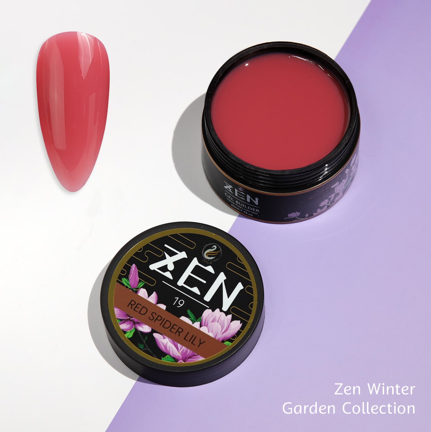 ZEN Builder Gel - #19 Red Spider Lily