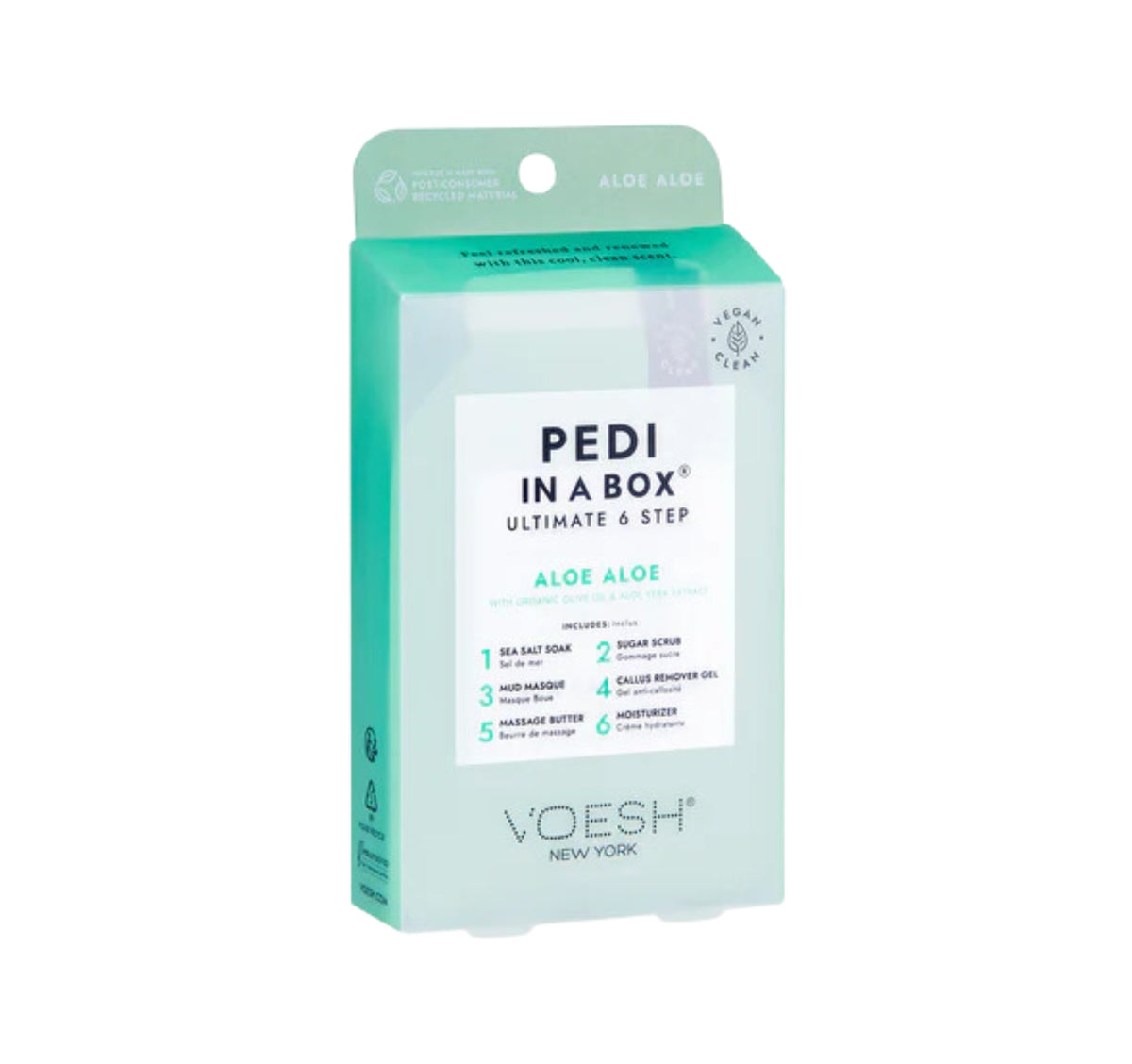 6 Step Pedi Aloe