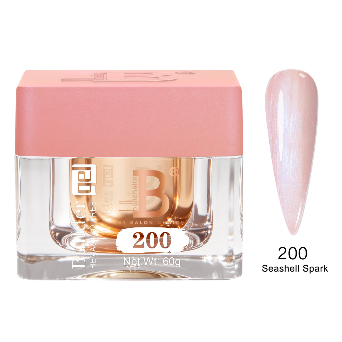 Builder Gel Imperial #200 Seashell Spark